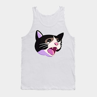 Sad Cat Tank Top